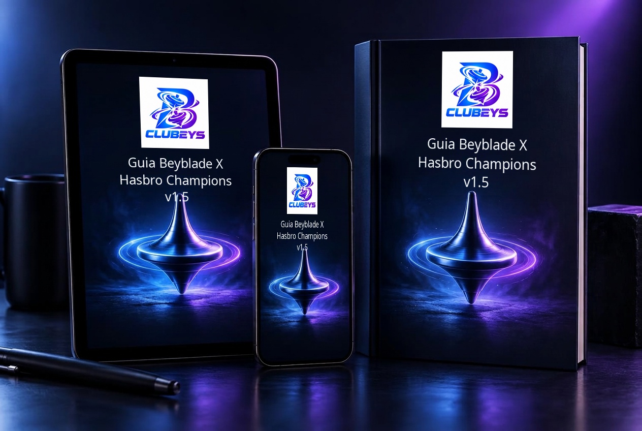 Mockup do guia Clubeys em tablet, celular e livro digital